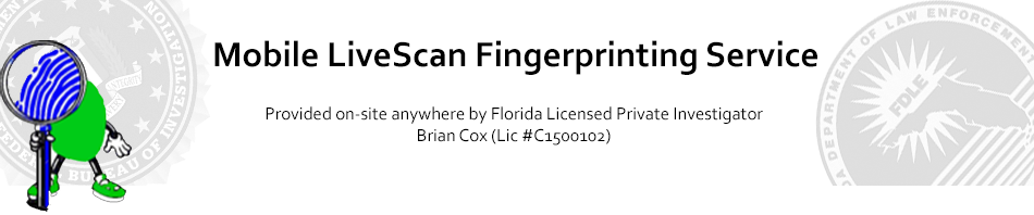 Naples Mobile Livescan Electronic Fingerprinting Service